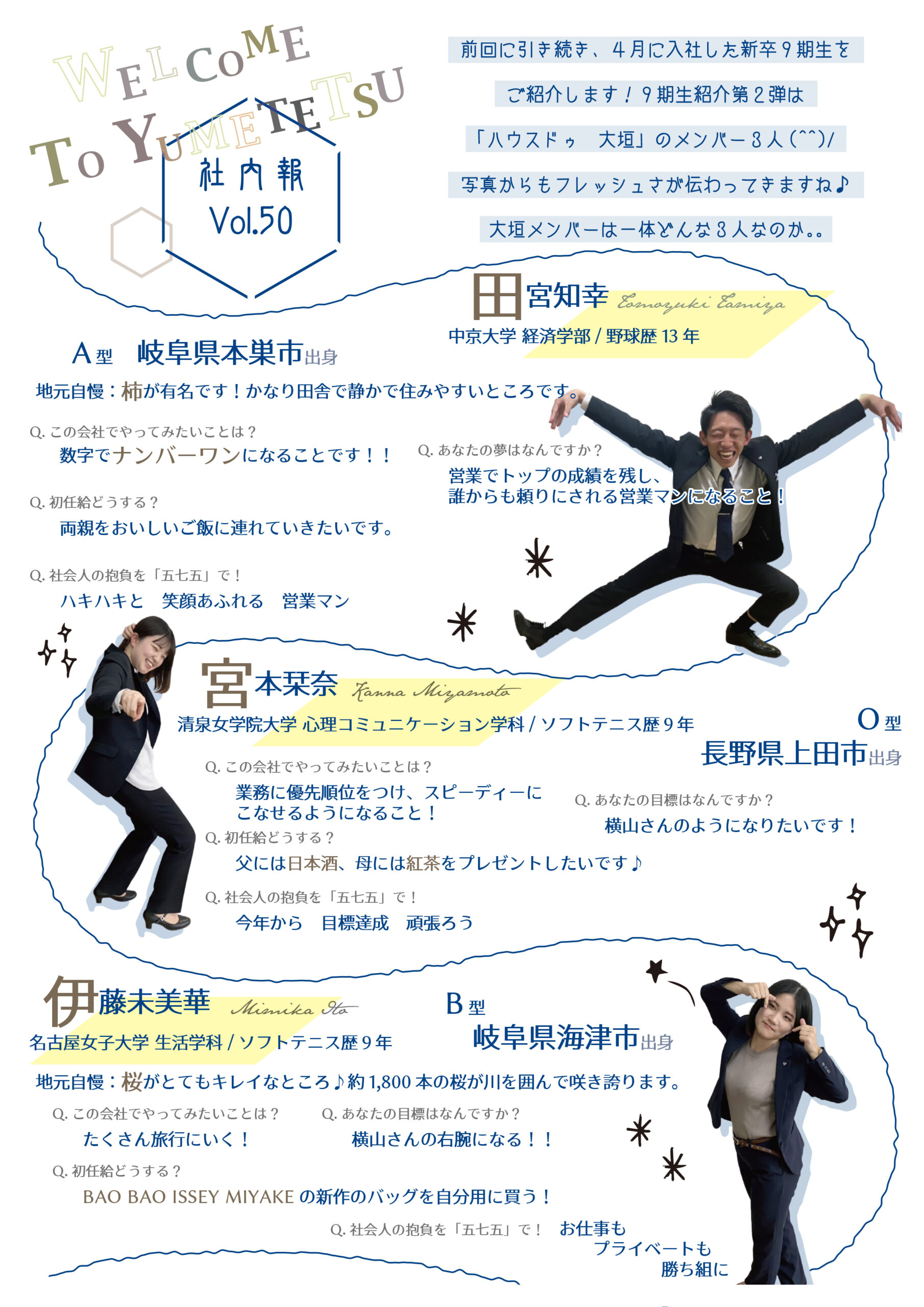 社内報 Vol 51 株式会社 夢のおてつだい 24新卒採用サイト